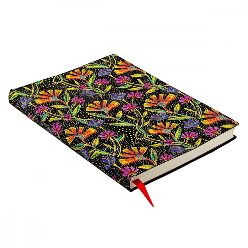 Paperblanks Wild Flowers Flexis Midi Pontilhado