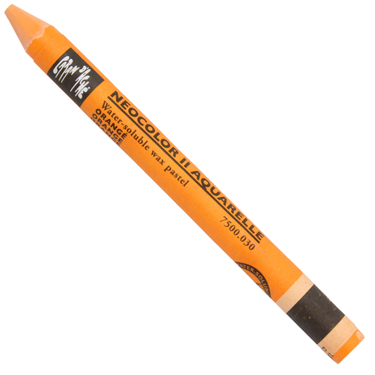Giz Aquarelável Neocolor II Caran D’Ache Tom Laranja