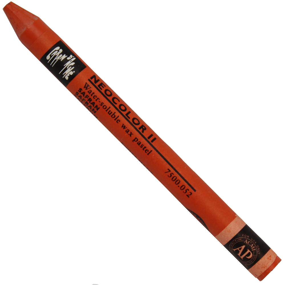 Giz Aquarelável Neocolor II Caran D’Ache Tom Laranja