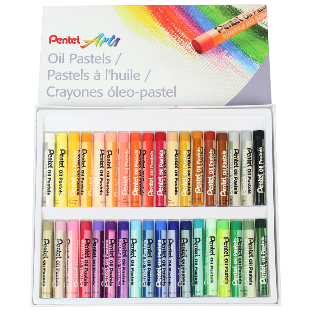 Pastel Oleoso Pentel Estojo