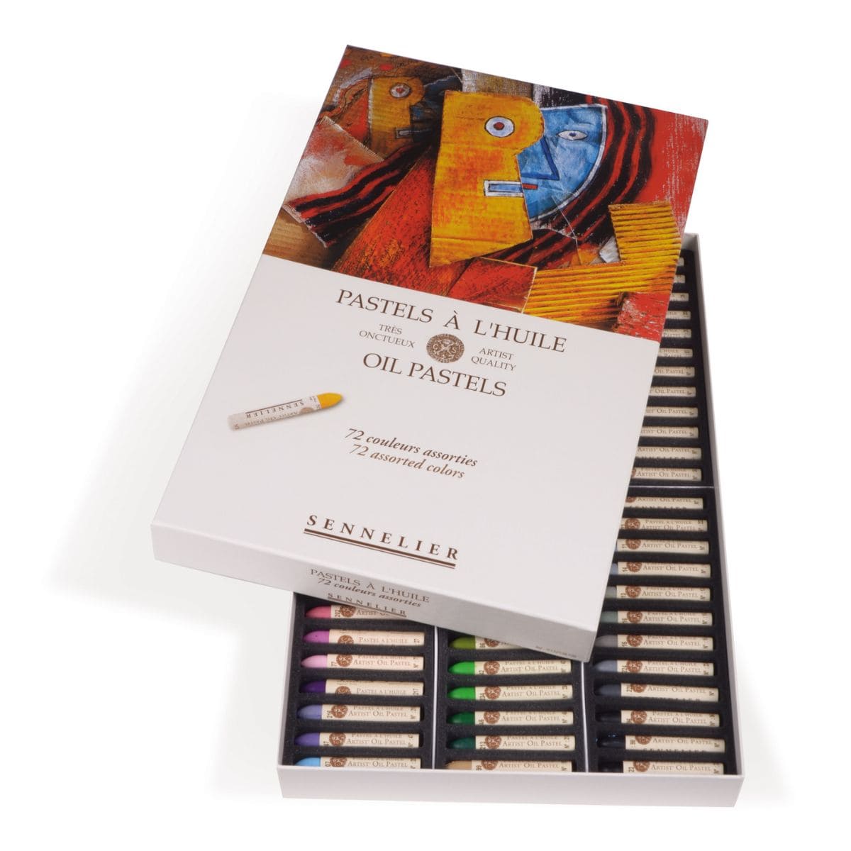 Pastel Oleoso Sennelier 72 Cores