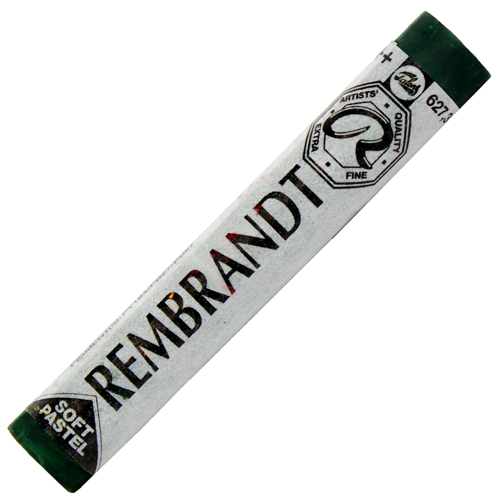 Pastel Seco Rembrandt 627.3 Cinnabar Green Deep