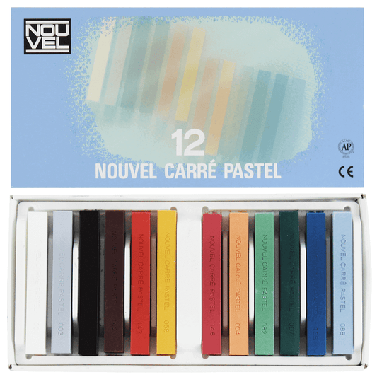 Pastel Seco Carré Nouvel Sakura 12 Cores NCT-12A