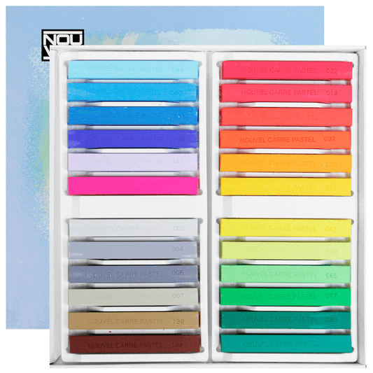 Pastel Seco Carré Nouvel Sakura 24 Cores NCT-24B