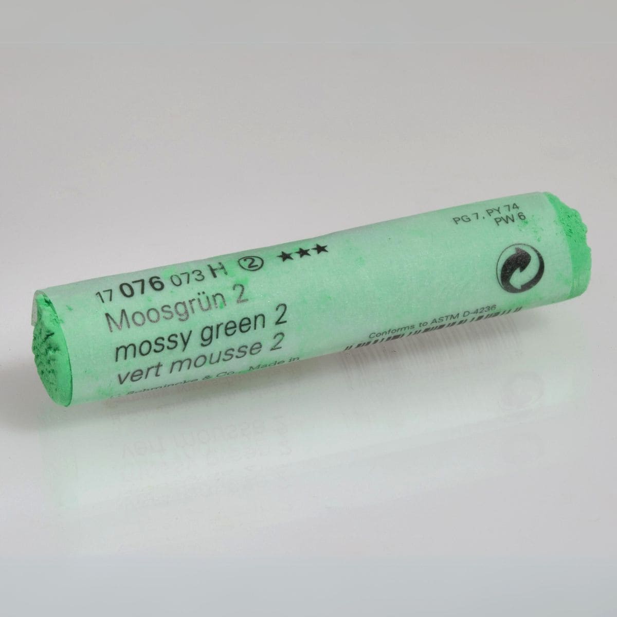 Pastel Seco Schmincke Extra Soft 076 H Mossy Green 2