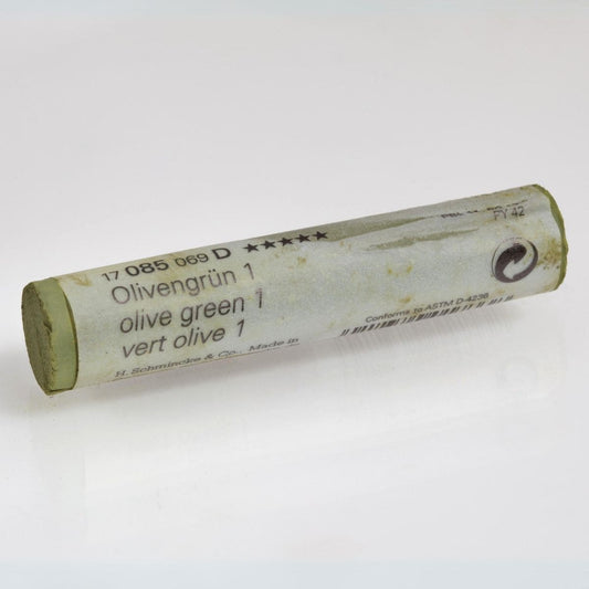 Pastel Seco Schmincke Extra Soft 085 D Olive Green 1