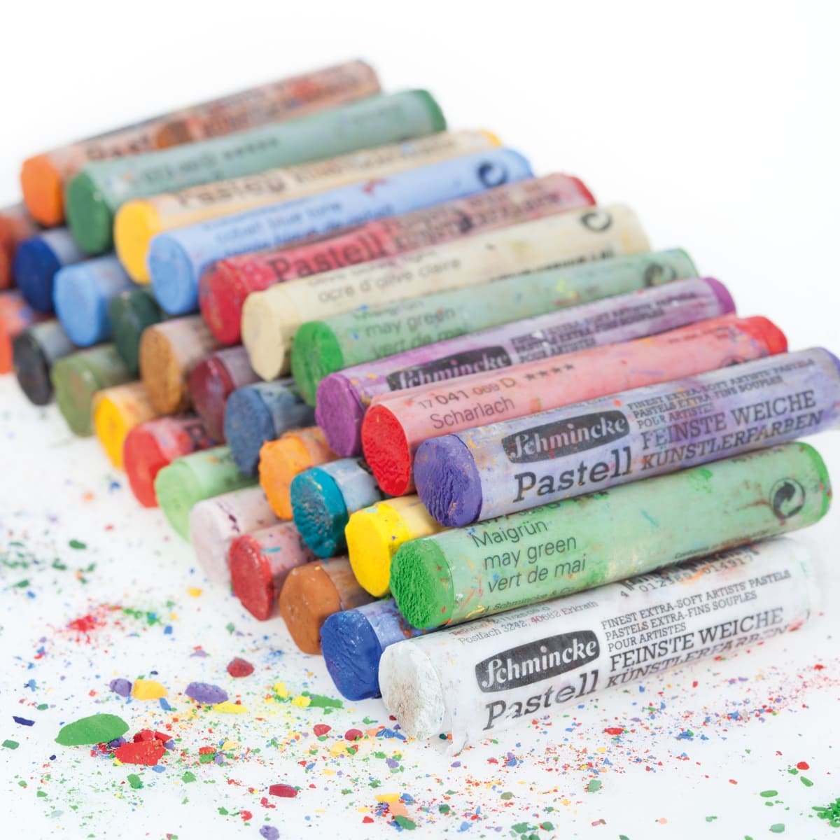 Pastel Seco Schmincke Extra Soft 084 H Chromium Oxide Green