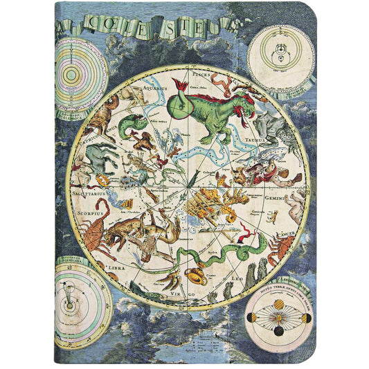 Paperblanks Celestial Planisphere Capa Dura Midi Pautado