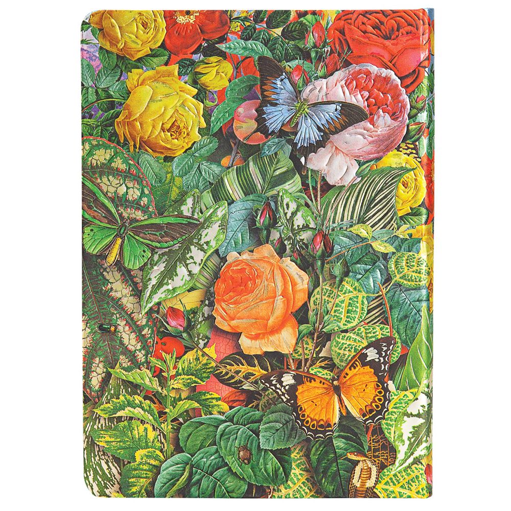 Paperblanks Butterfly Garden Capa Dura Midi Pautado