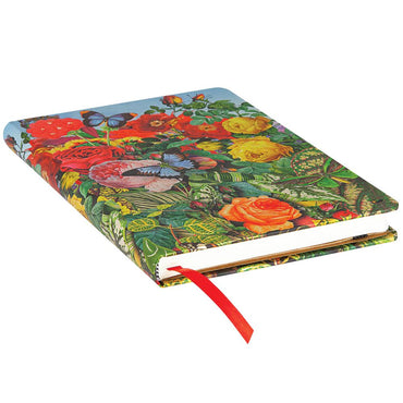 Paperblanks Butterfly Garden Capa Dura Midi Pautado