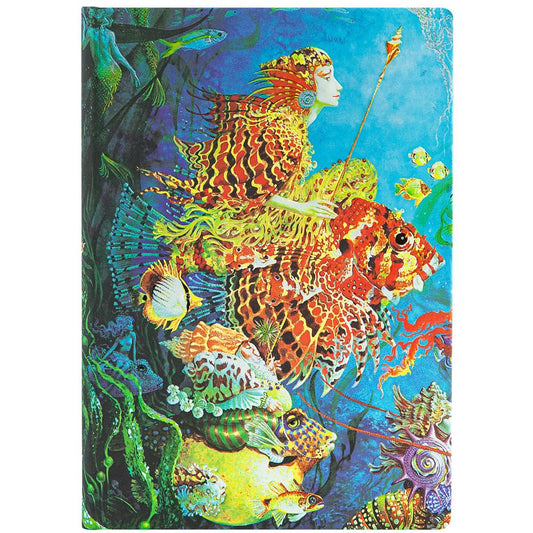 Paperblanks Sea Fantasies Capa Dura Midi Pautado