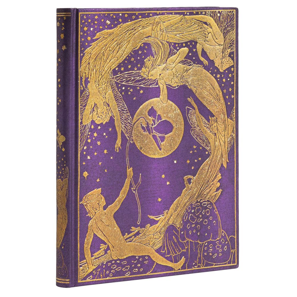 Paperblanks Violet Fairy Capa Dura Midi Pautado