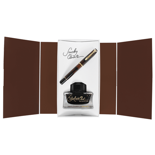 Estojo Caneta Tinteiro Pelikan GS-M200 Smoky Quartz Pena M