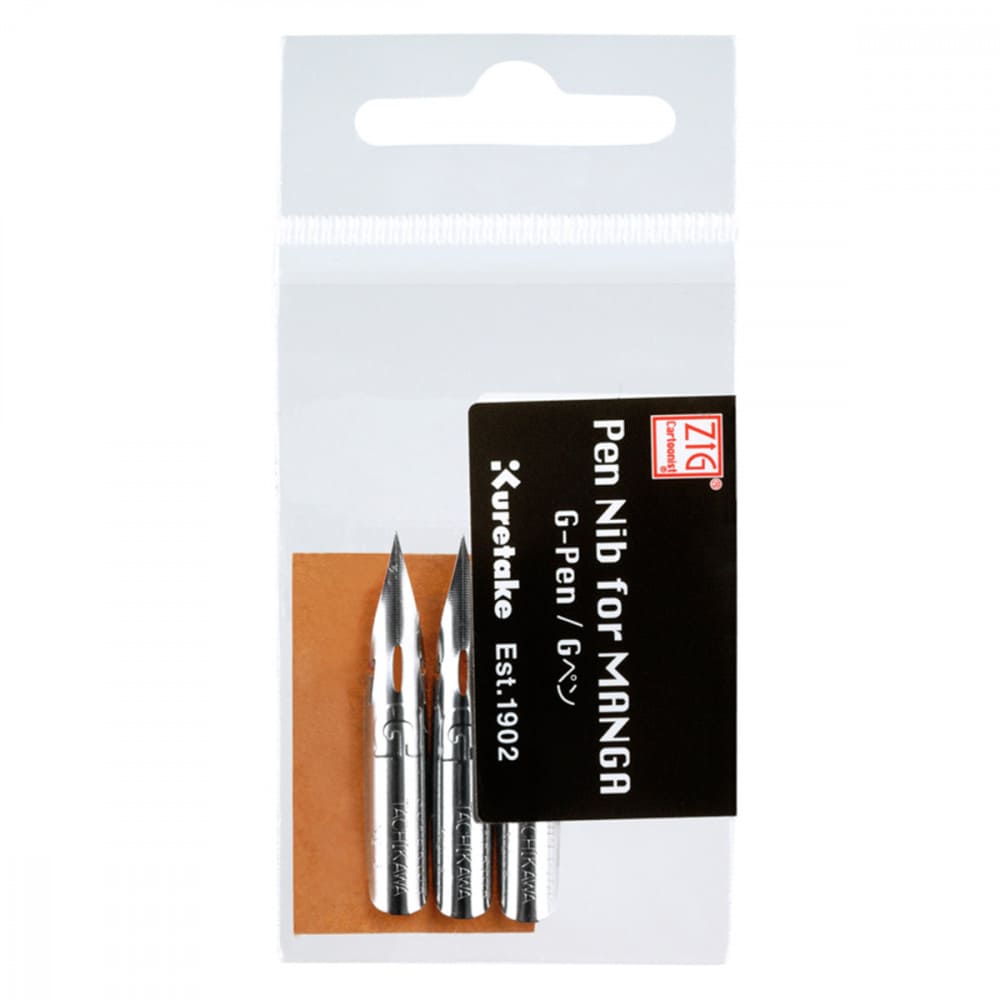 Pena de Caligrafia G Kuretake 3 Unidades