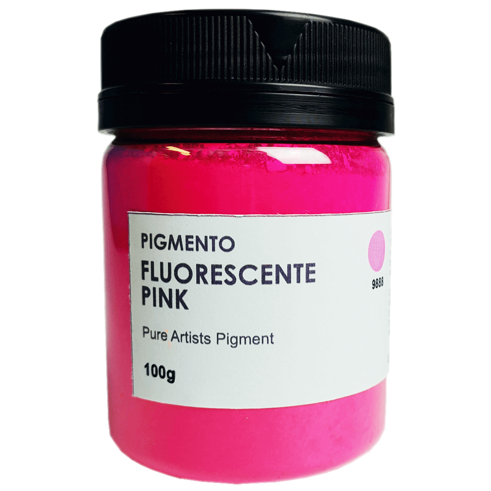 Pigmento Artístico Puro Cromacolor 100g 9888 Pink Fluorescente
