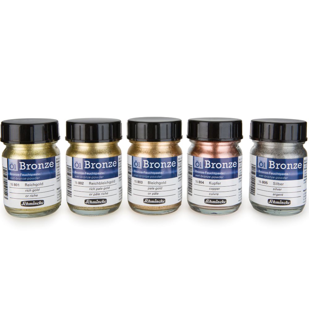 Pigmento Metálico Oil Bronze Schmincke 50ml