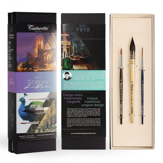 Estojo Pincel Tintoretto Eugen Goreano