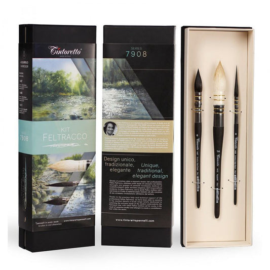 Estojo Pincel Tintoretto Feltracco