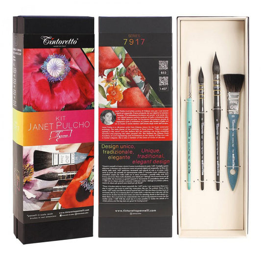 Estojo Pincel Tintoretto Janet Pulcho