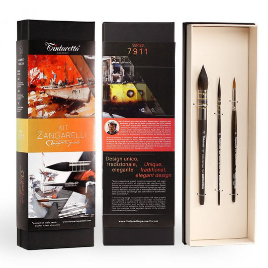 Estojo Pincel Tintoretto Zangarelli