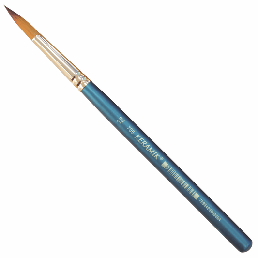 Pincel Aquarela Keramik 705 12 Redondo