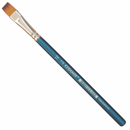 Pincel Keramik 715 12 Sintético Chato