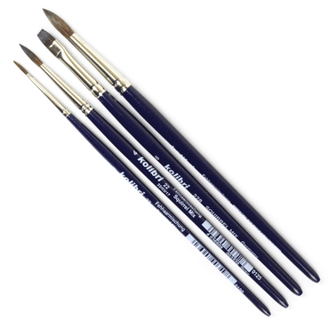 Kit de Pincéis Kolibri 4 Peças Para Aquarela 190 198