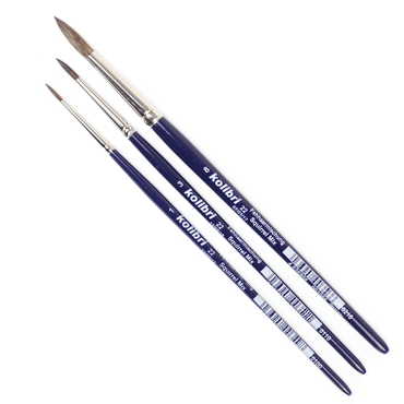 Kit de Pincéis Kolibri 3 Peças 22-138