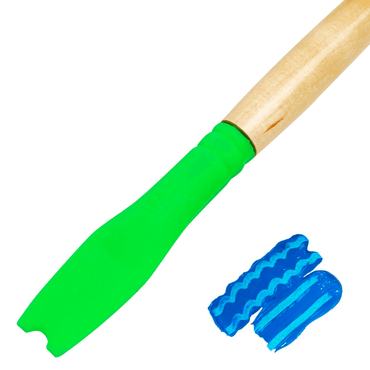 Pincel Modelador de Silicone Para Textura Keramik 3