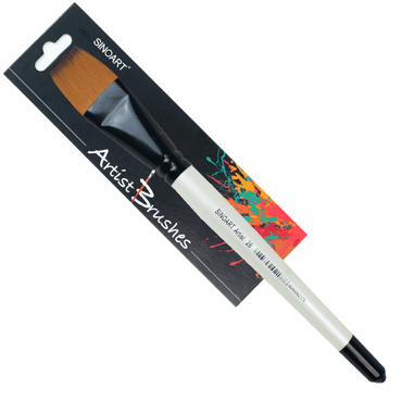 Pincel Chato Artist Curto Sinoart 26