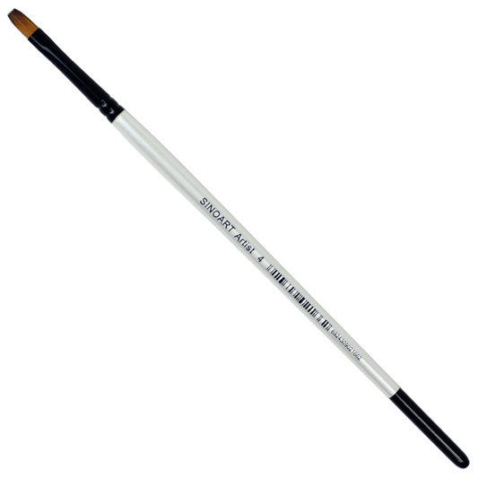 Pincel Chato Artist Curto Sinoart 04