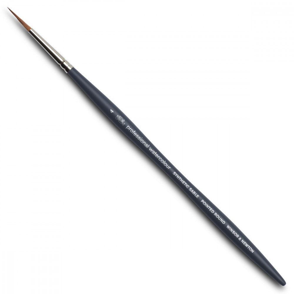 Pincel Winsor & Newton Professional Watercolor Pointed Round 4
