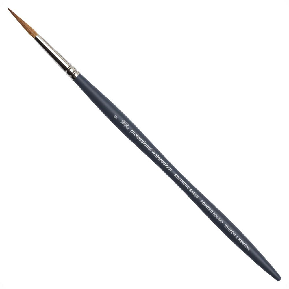 Pincel Winsor & Newton Professional Watercolor Pointed Round 6