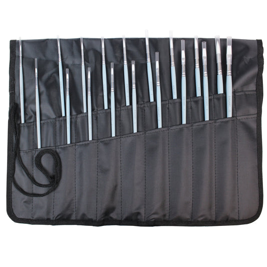 Kit de Pincéis Cromacolor Sintéticos C/18