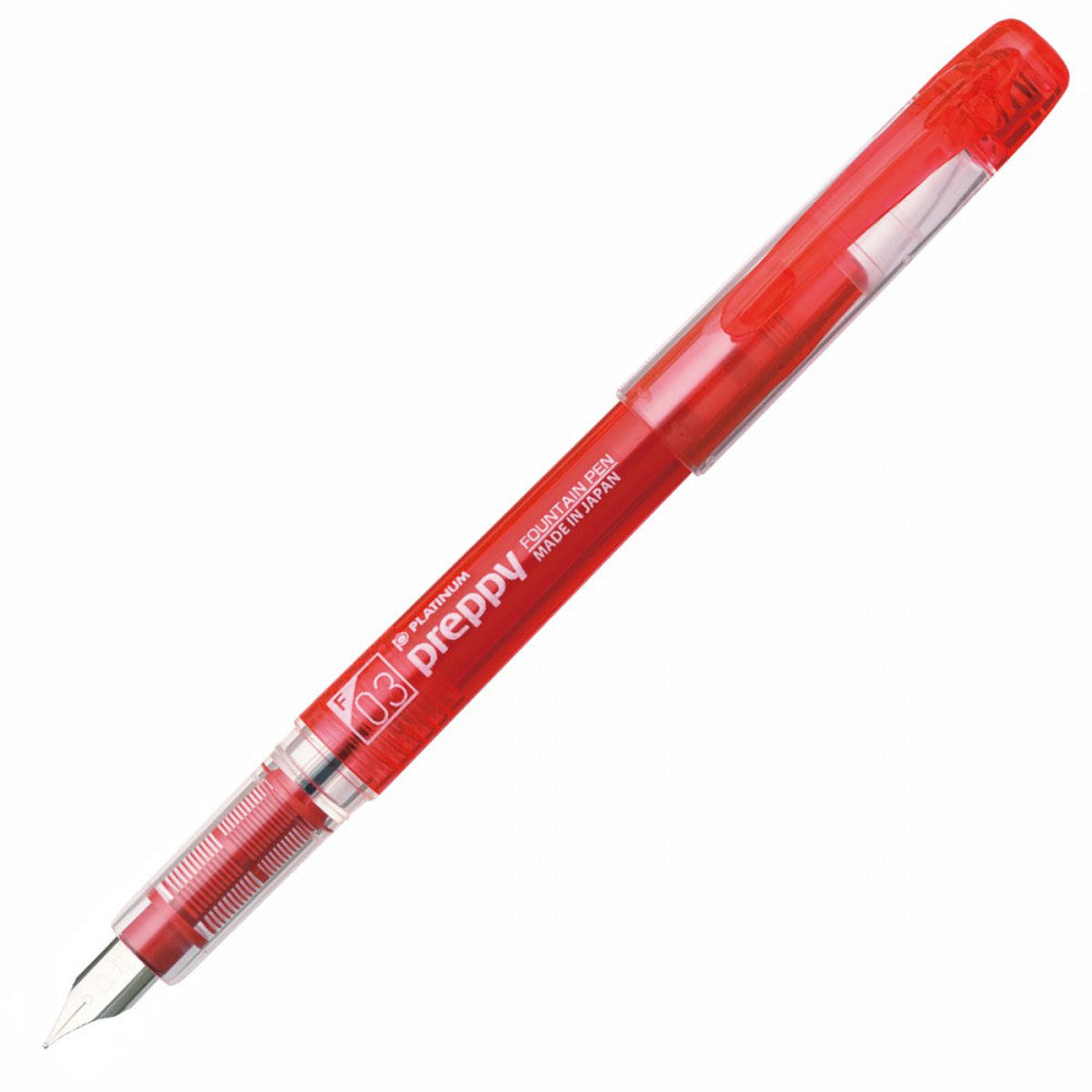 Caneta Tinteiro Platinum Preppy 0.3 Vermelha
