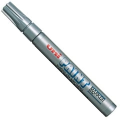 Caneta Paint Marker PX-20 Prata