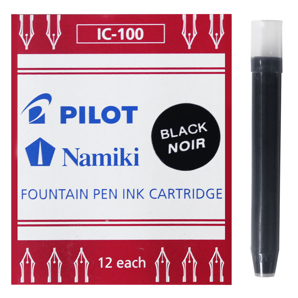 Cartucho Refil Parallel Pen Preto 12 Unidades
