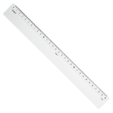 Régua de Acrílico 30cm Trident 7130