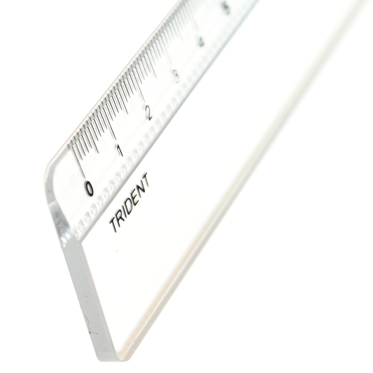Régua de Acrílico 20cm Trident 7120