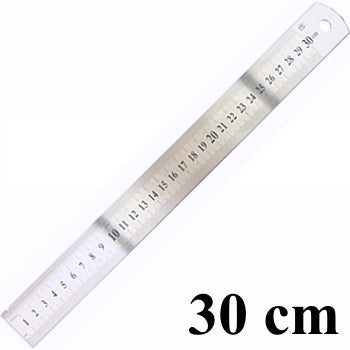 Régua de Aço 30cm
