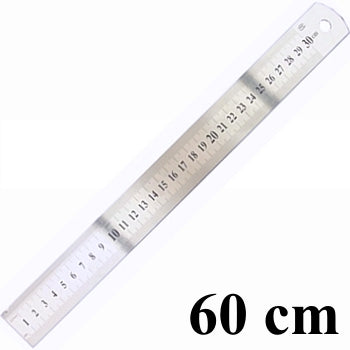 Régua de Aço 60cm