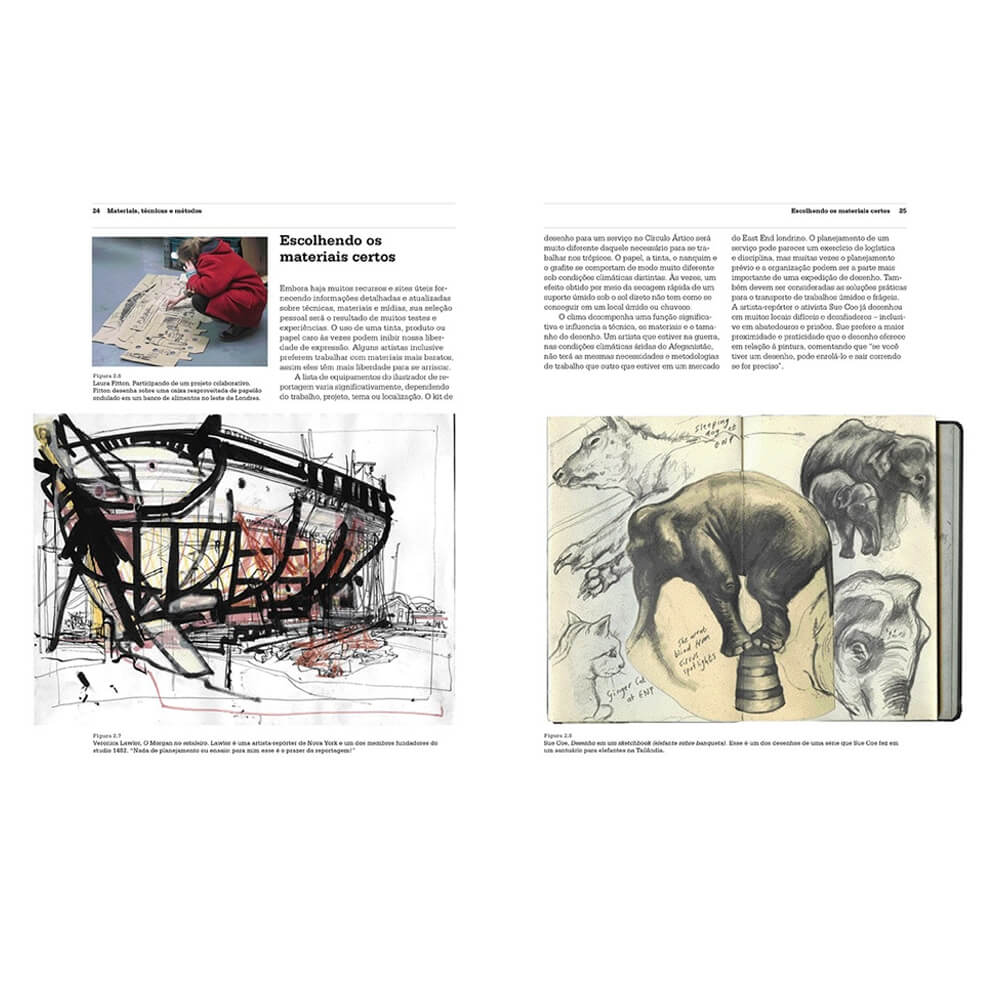 Reportagem Ilustrada do Desenho ao Jornalismo: Princípios Básicos, Técnicas e Recursos