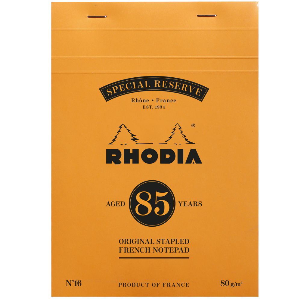Bloco de Notas Rhodia 14,8x21cm Ed. Reservada 85 Anos