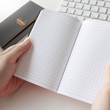 Bloco Rhodia Unlimited 9x14cm Capa Preta