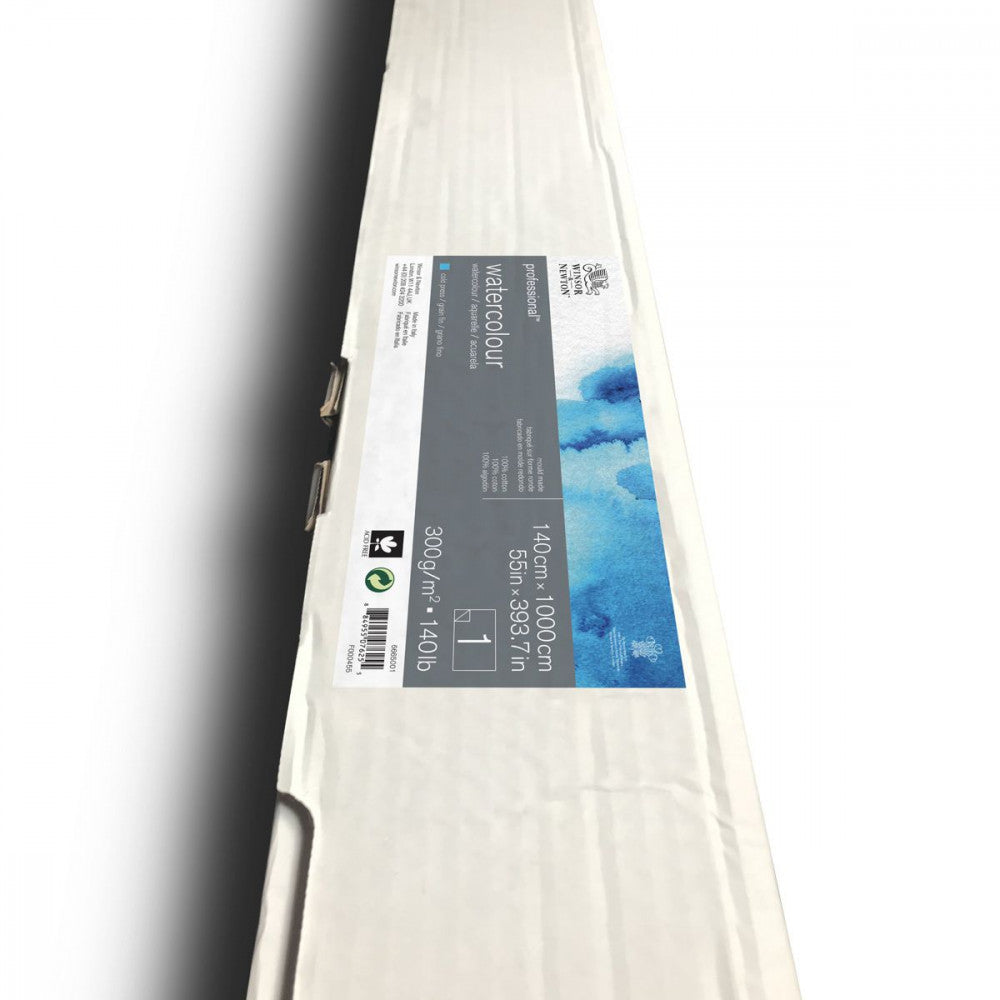 Rolo de Papel Para Aquarela Winsor & Newton 300g/m² 1,4x10m