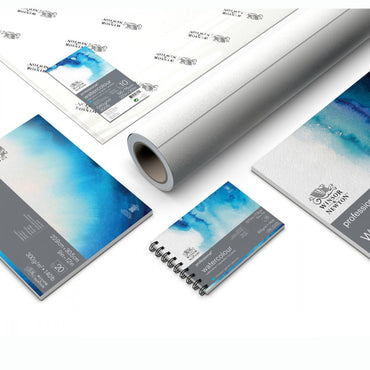 Rolo de Papel Para Aquarela Winsor & Newton 300g/m² 1,4x10m