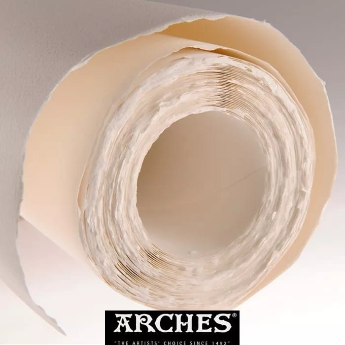Rolo de Papel Para Aquarela Arches TS 300g/m² 113X914cm