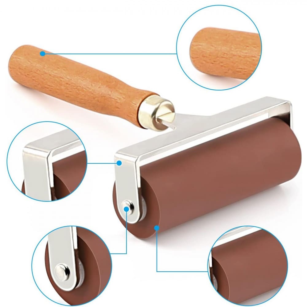 Rolo Para Xilogravura Sinoart Macio 10cm T0250