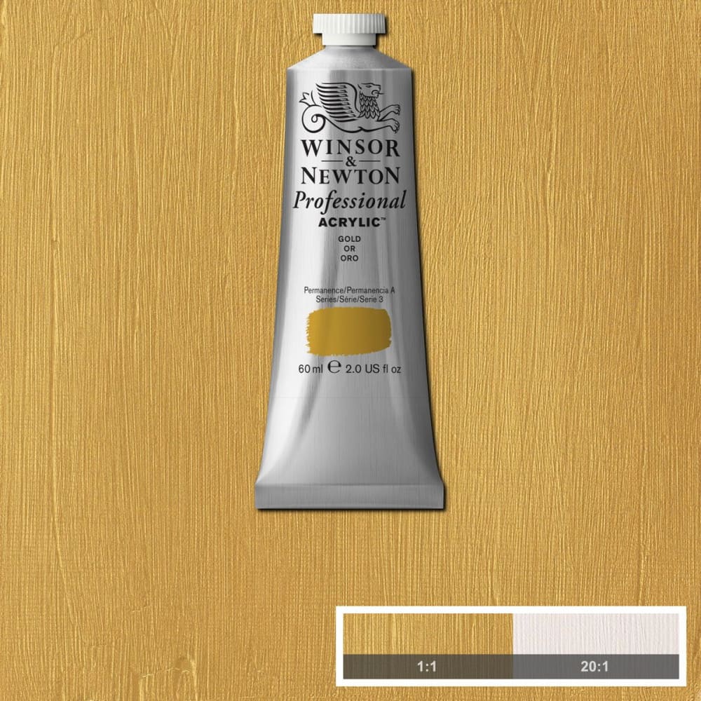 Tinta Acrílica Professional Winsor & Newton 60ml S3 283 Gold