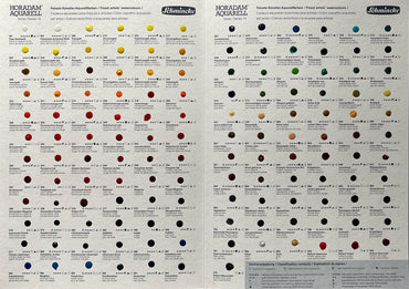 Cartela de Cores Aquarela Schmincke Horadam